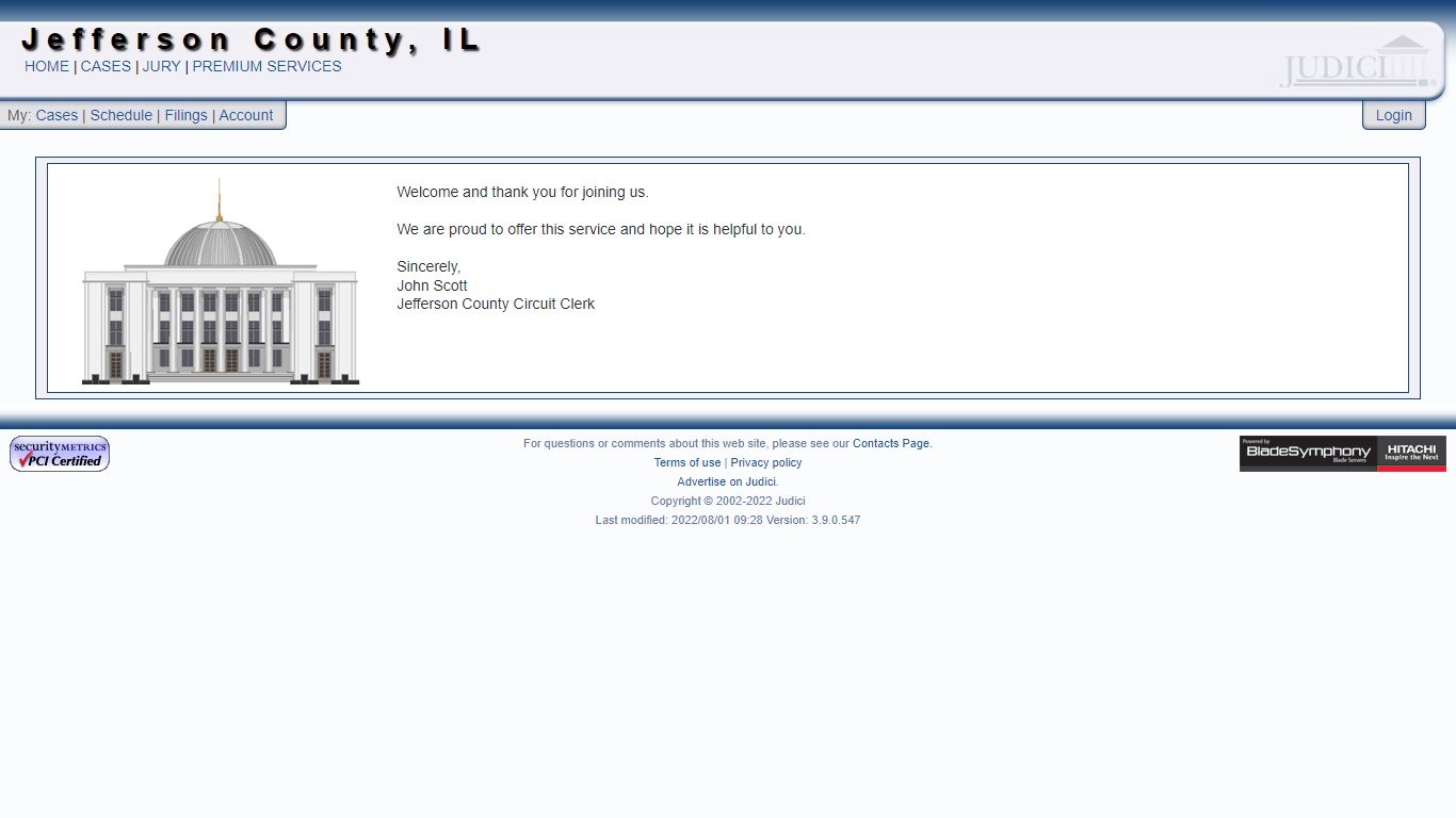 Jefferson County, IL Welcome Page - Judici